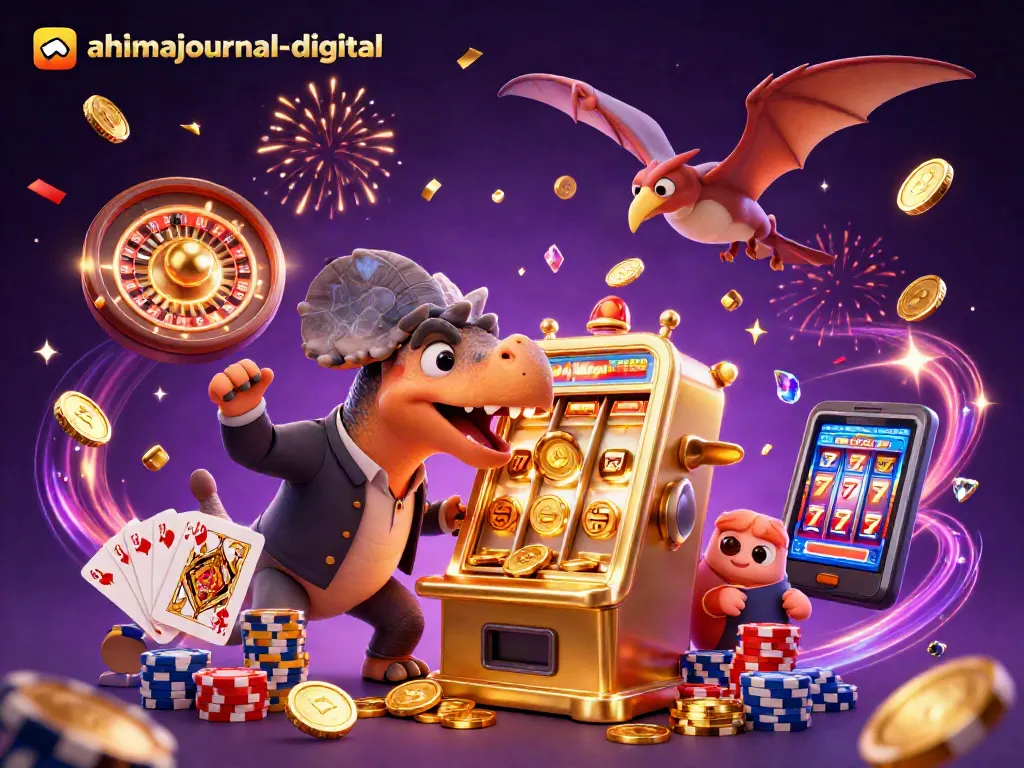 Experience thrilling wins with ahimajournal-digital's dynamic casino scene featuring jackpot action!